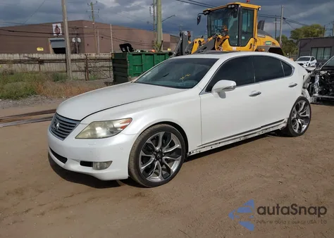 2012 Lexus Ls 460 из США, поврежденный, VIN JTHBL5EF7C5112830